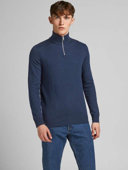 Tmavě modrý pánský svetr Jack & Jones Emil
