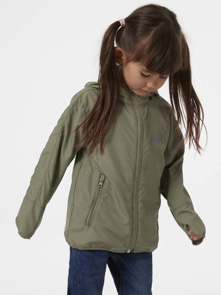Zelená holčičí lehká bunda HELLY HANSEN