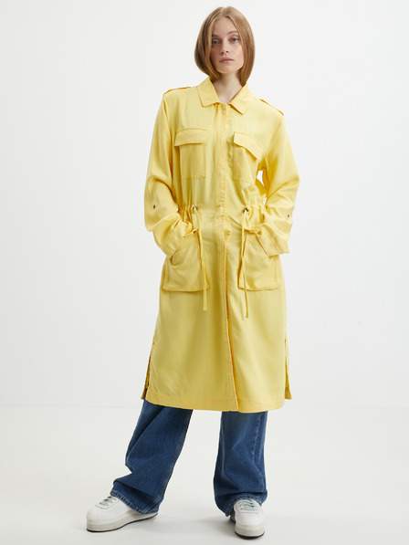Žlutá dámská lehká parka ONLY Kenya