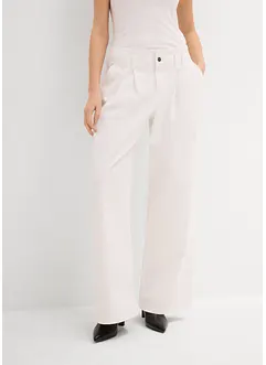 Džíny Wide Leg, Low Waist, nízký podíl streče