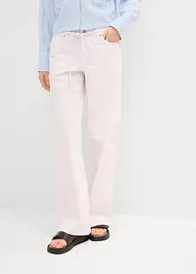 Džíny Wide Leg, Mid Waist, s opaskem