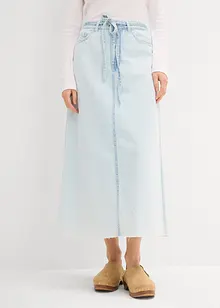 Džínová midi sukně, Mid Waist, Super Soft