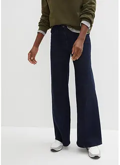 Džíny Wide Leg, High Waist, s pohodlnou pasovkou