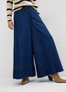 Džíny Wide Leg, Mid Waist, pohodlný pas