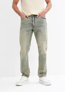 Strečové džíny z kvalitního, těžkého denimu, Regular Fit, Straight
