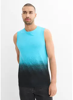 Tílko s barevným přechodem z organické bavlny, Slim Fit
