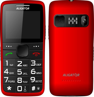 TOP 1. - ALIGATOR A675 Senior červená