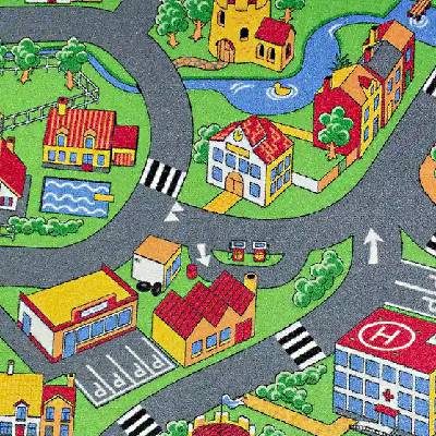 TOP 4. - Associated Weavers Village 90 Vícebarevná metráž 3 m