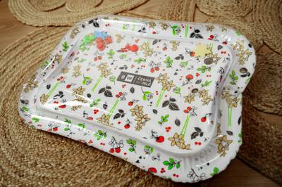 TOP 5. - Černá na bílé VODNÍ KONTRASTNÍ PODLOŽKA Černá na bílé JARO