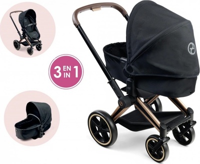 TOP 1. - Corolle Cybex Black 3 v 1 36-42 cm