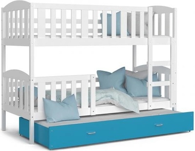 TOP 2. - DobreSny KUBU 3 patrová bílá / modrá