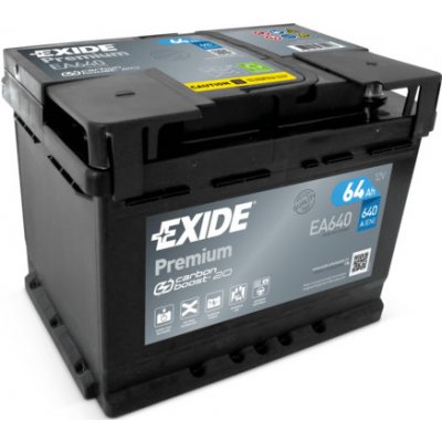 TOP 2. - Exide Premium 12V 64Ah 640A EA640