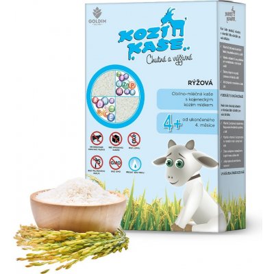 TOP 2. - Goldim kozí Rýžová 225 g