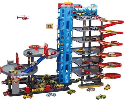 TOP 5. - iMex Toys Mega garáž 92820 s autíčky XXL