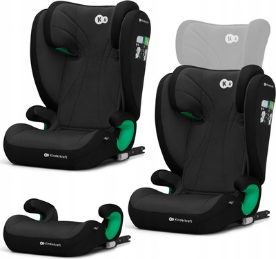 TOP 1. - Kinderkraft Junior Fix 2 2023 Graphite Black