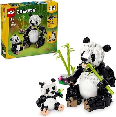 TOP 3. - LEGO® Creator 31165 Divoká zvířata: Pandí rodinka