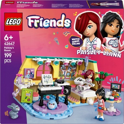 TOP 3. - LEGO® Friends 42647 Pokoj Paisley