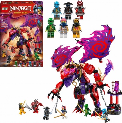 TOP 1. - LEGO® NINJAGO® 71832 Drak chaosu Thunderfang