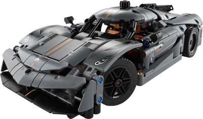 TOP 5. - LEGO® Technic 42173 Šedé hyperauto Koenigsegg Jesko Absolut