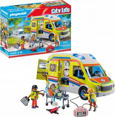 TOP 3. - Playmobil 71202 Sanitka se zvukem a světlem