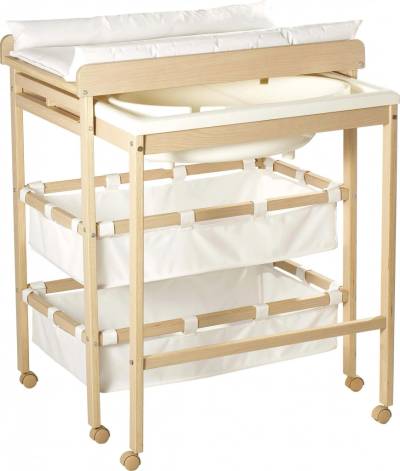 TOP 3. - Roba Baby Pool přebalovací pult přírodní/bílá 83x100x54.5 cm