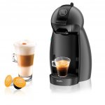 TOP 1. - Krups KP100BCE Nescafé Dolce Gusto Piccolo manuálny kapsulový antracit
