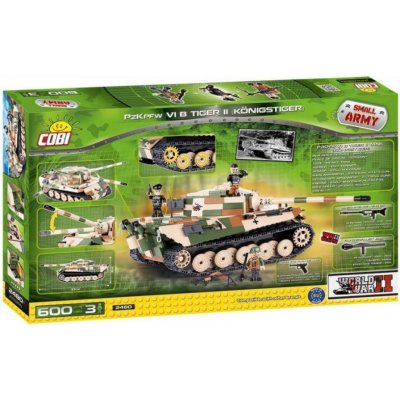 TOP 2. - Cobi 2480 Small Army II WW PzKpfw VI Tiger II 600 ks