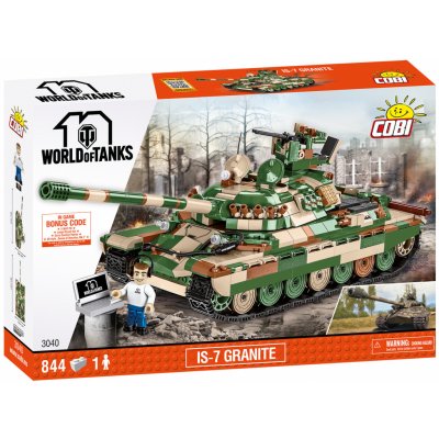 TOP 5. - COBI 3040 World of Tanks Ruský těžký tank IS-7 Granite