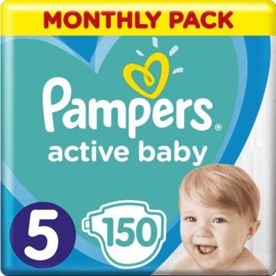 TOP 4. - Pampers Active Baby 5 Junior 11-16 kg 150 ks