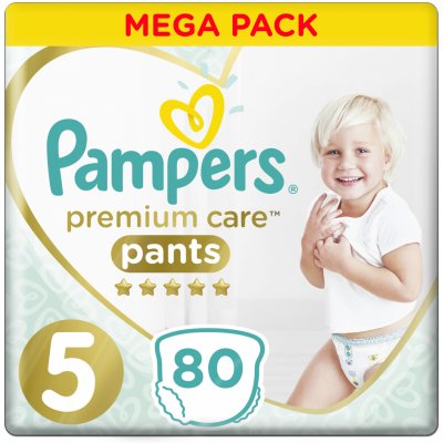 TOP 2. - Pampers Premium Care Pants 5 JUNIOR 12-17 kg 80 ks