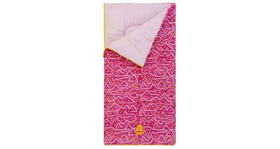 Abbey Camp Envelop Junior spací vak deka ružová