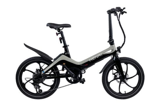 BLAUPUNKT Elektrický bicykel mestský skladací HENRI MALL