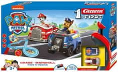CARRERA Autodráha FIRST - 63032 PAW Patrol Chase a Marshall Race N Rescue
