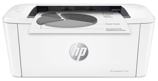 HP LaserJet M110w tlačiareň, A4, čiernobiely tlač, Wi-Fi (7MD66F) VÝPREDAJ
