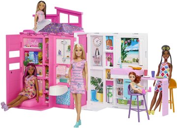Barbie Domček s bábikou