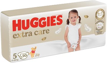 HUGGIES Extra Care veľkosť 5 (50 ks) LACNÉ