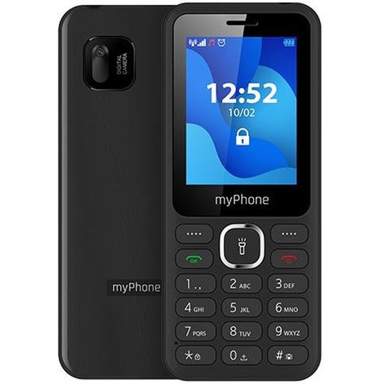 Tlačidlový telefón MyPhone 6320, čierna DO 50 EUR