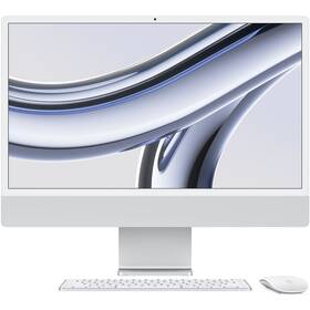 PC all in-one Apple iMac 24" M3 8-CPU 10-GPU, 256GB - Silver SK