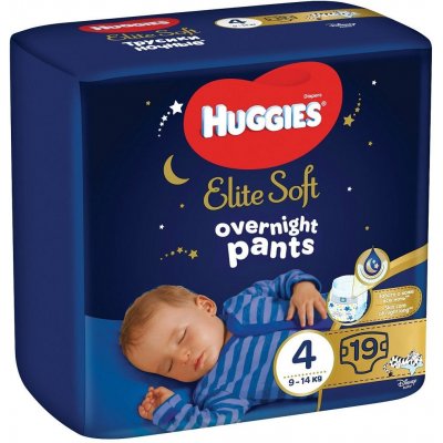 TOP 1. - HUGGIES Elite Soft Pants OVN 4 9-14 kg 19 ks