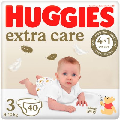 TOP 3. - HUGGIES Extra Care 3 40 ks
