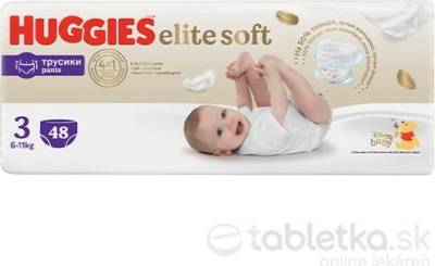 TOP 4. - HUGGIES® Elite Soft Pants 3 48
