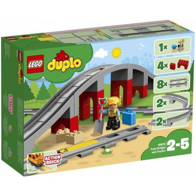 TOP 3. - LEGO® DUPLO® 10872 Vlakový most a koľajnice