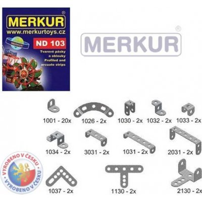TOP 2. - Merkur ND 103 pásiky a oblúky