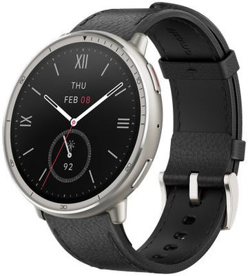 Amazfit Active 2 NFC Premium Black Leather