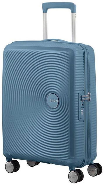 American Tourister Soundbox Spinner Stone Blue