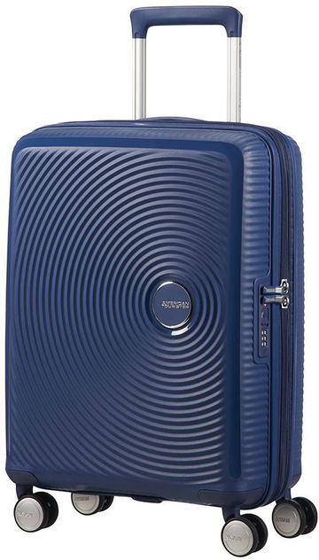 American Tourister Soundbox Spinner TSA Midnight Navy