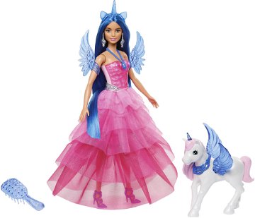 Barbie 65. výročie Zafírový okrídlený jednorožec
