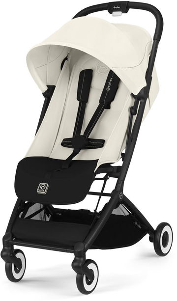 Cybex Orfeo BLK Canvas White/light beige