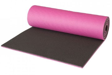 Campgo 180 × 50 × 1,0 cm dvojvrstvová PE čierno-ružová