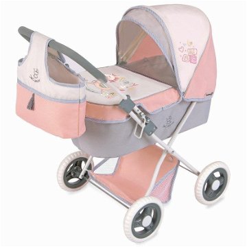 DeCuevas 85086 Skladací kočík pre bábiky s taškou FUNNY 2023 – 60 cm AKCIA
